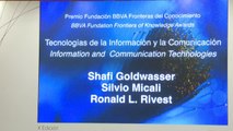 Los principales expertos mundiales en criptografía, galardonados con el Premio Fundación BBVA Fronteras del Conocimiento en TIC