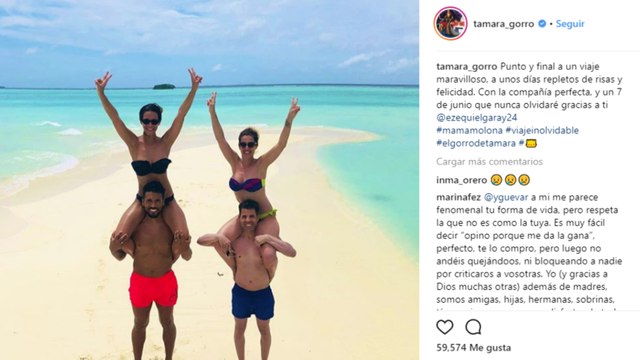 Tamara Gorro y Garay, de vuelta de sus vacaciones