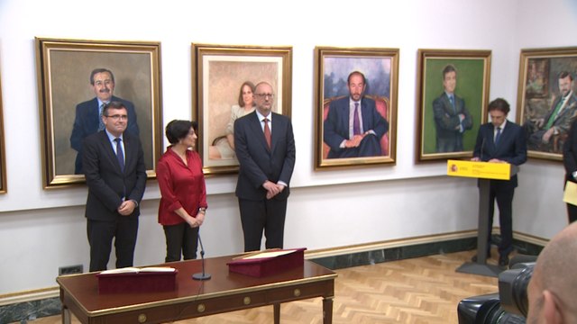 Toma de posesión de los secretarios de Estado
