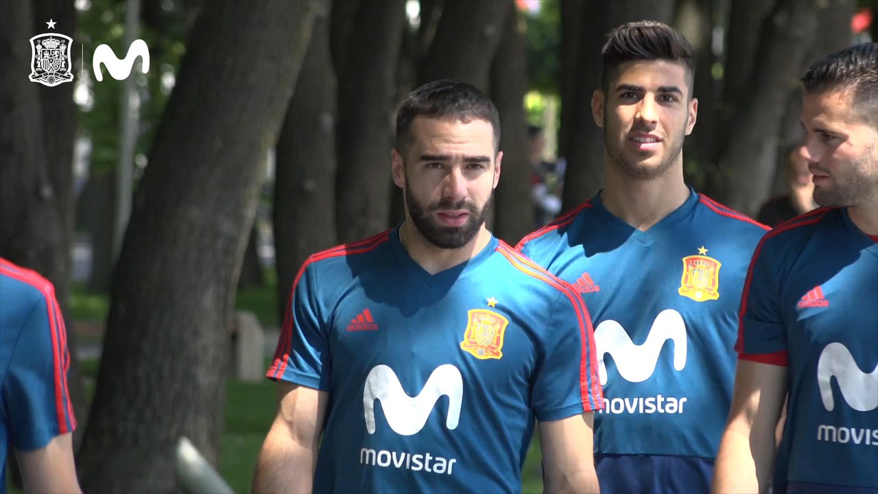 Carvajal vuelve a entrenar tras su lesión