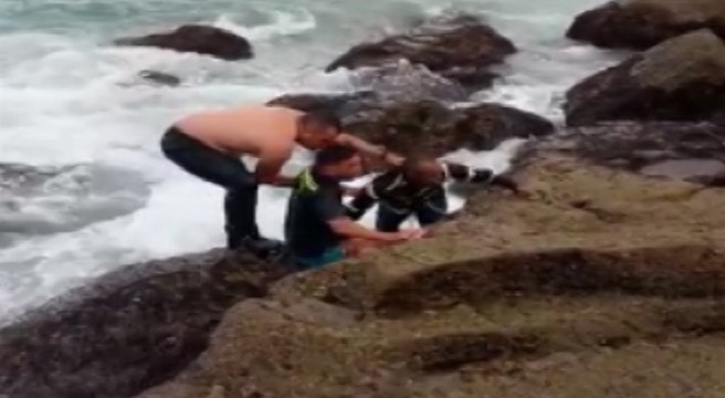 Casi un centenar de personas rescatadas en el Estrecho