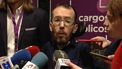 Echenique, esperanzado con el gobierno de Sánchez