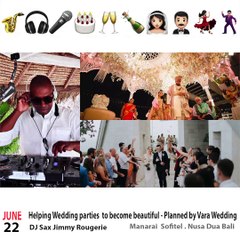 Helping #Baliwedding  to become amazing  with #Varaweddding at #ManaraiBeachHouse #Sofitel  Nusa Dua #Bali