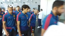 La selección dedica la mañana a conocer su cuartel general en Krasnodar