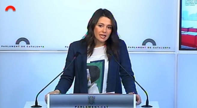 Arrrimadas no se reúne con Torra porque amenaza a millones de catalanes