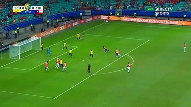 Jose Fuenzalida Goal - Ecuador 0-1 Chile Copa America 21/06/2019