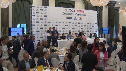 Desayuno sobre los retos del deporte español