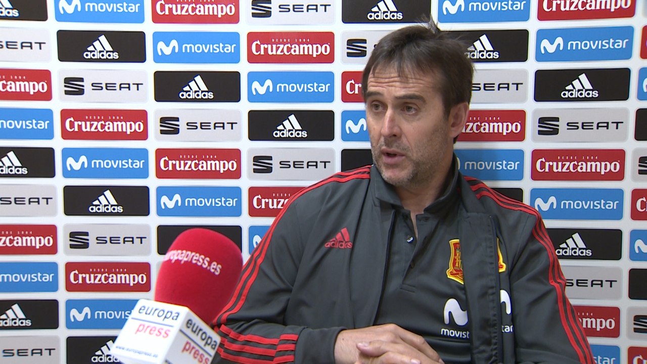 Lopetegui: "Desde niños todos hemos querido formar parte del Mundial"