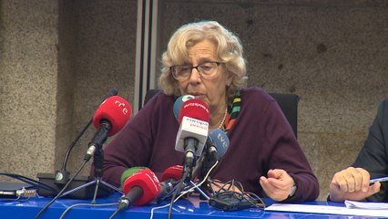 Carmena, de salida de Rajoy:"La política no es algo permanente"