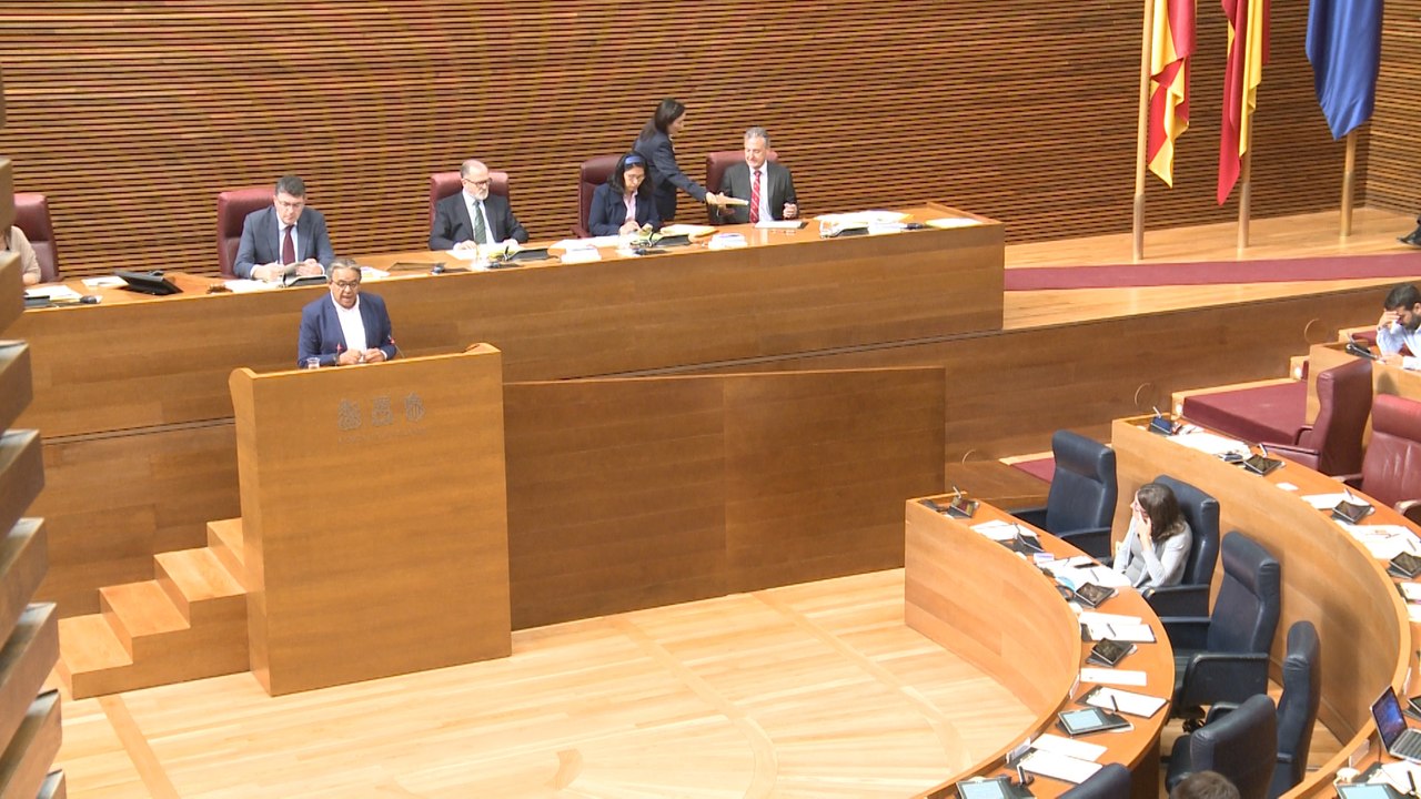 Pleno de Les Corts Valencianes