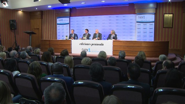 Aznar en la presentación del nuevo libro de Zarzalejos