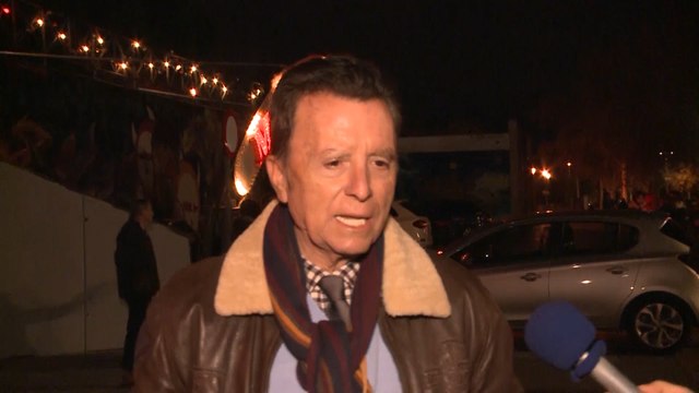 Ortega Cano disculpa las ausencias en el acto de Rocío Jurado