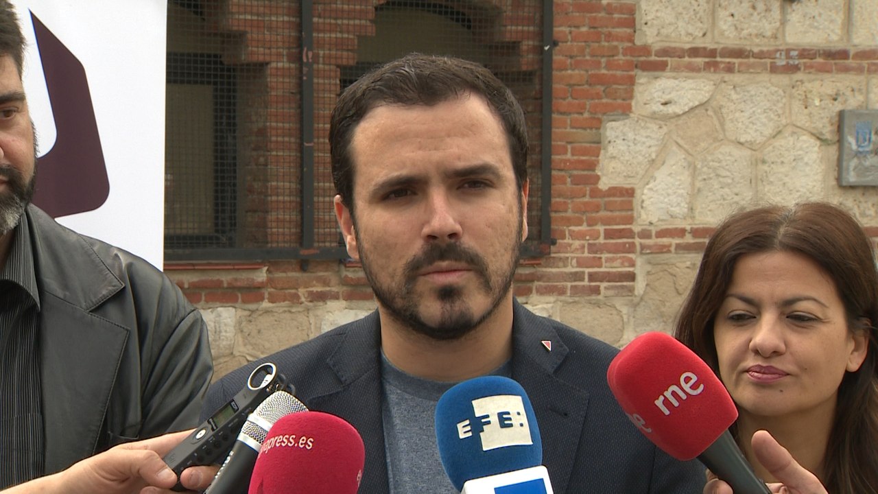 Garzón: "Estamos muy contentos de haber echado al PP del gobierno"