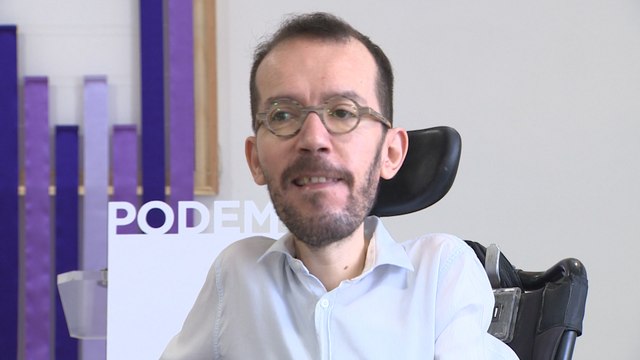 Pablo Echenique, secretario de organización de Podemos
