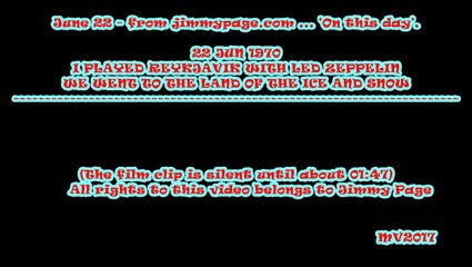 JimmyPage.com - 'On This Day' - June 22