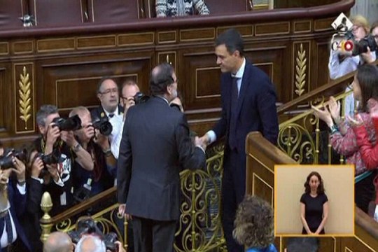 Rajoy pierde la moción de censura y Sánchez será nuevo presidente del Gobierno