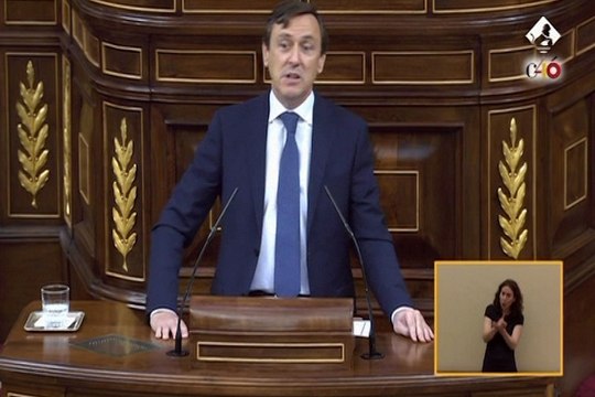 Hernando alaba al presidente Mariano Rajoy