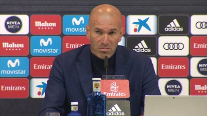 Zidane explica su marcha del Real Madrid