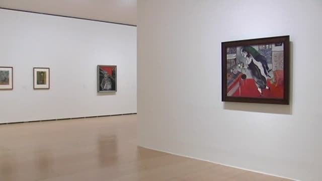 Las obras de la primera etapa de Marc Chagall se podrán ver desde este viernes en el Museo Guggenheim de Bilbao