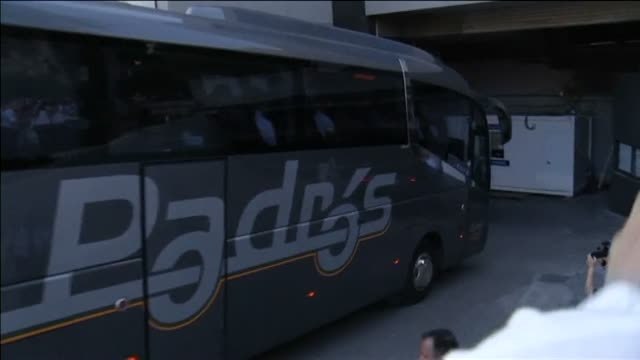 La selección argentina de fútbol llega a Barcelona