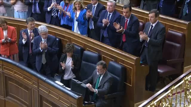 Rajoy no regresa al Hemiciclo tras el receso