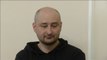 El periodista ruso dado por muerto aparece vivo en una rueda de prensa en Ucrania