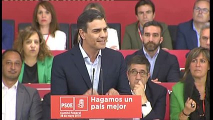 Sánchez especifica su hoja de ruta: "Moción de censura, estabilidad y elecciones"