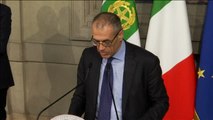 Mattarella encarga la formación de un nuevo gobierno de transición en Italia