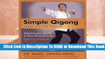 Simple Qigong Exercises for Health: Improve Your Health in 10 to 20 Minutes a Day  Best Sellers