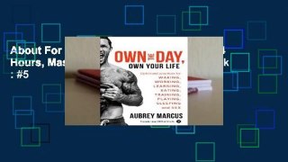 About For Books  Own the Day: Master 24 Hours, Master Your Life  Best Sellers Rank : #5