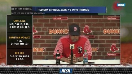 Alex Cora Praises Christian Vazquez, Calls Him One Of American League's Best Catchers