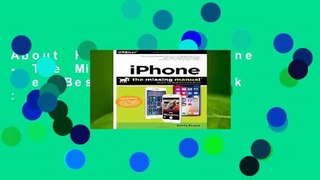 About For Books  iPhone - The Missing Manual 11e  Best Sellers Rank : #3