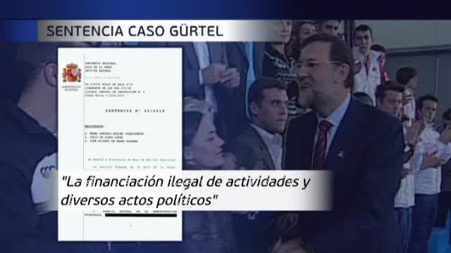 El tribunal de la Gürtel no da credibilidad al testimonio de Rajoy