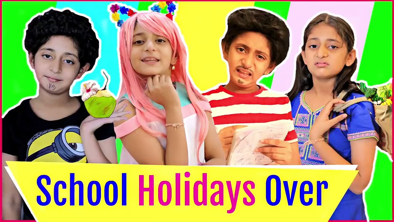 LAST Day of SUMMER Holidays...- #Fun #Sketch #MyMissAnand