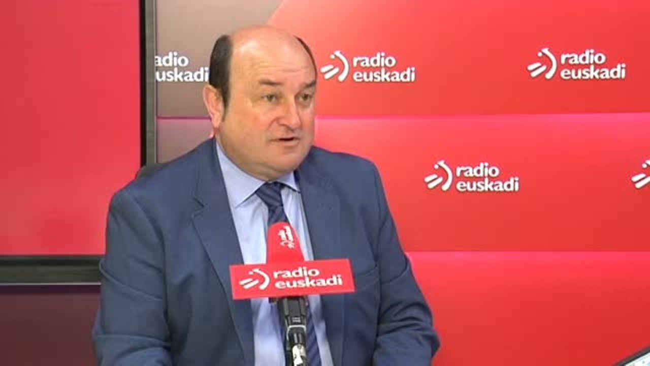 Ortúzar cree que su apoyo a los PGE "aleja el peligro" de que Ciudadanos pueda ganar unas elecciones anticipadas