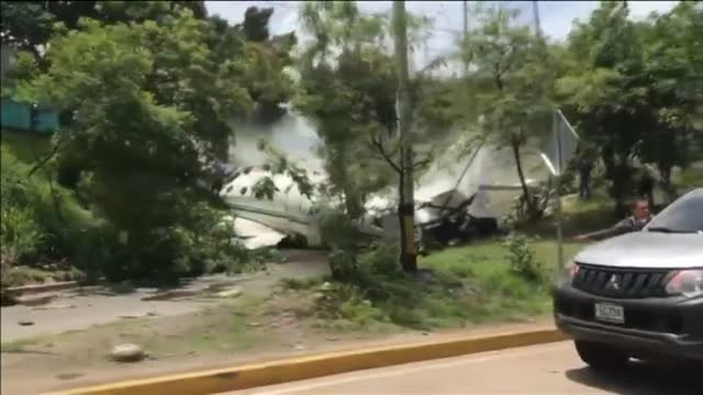 Accidente de avión en Honduras con un balance de sólo 6 heridos