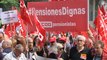 Medio centenar de concentraciones sindicales ante las sedes de la patronal para exigir que se cierre un pacto salarial con subidas