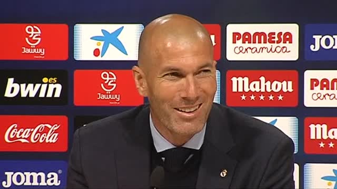 Zidane: "Bale nunca ha bajado los brazos, ahora está marcando"