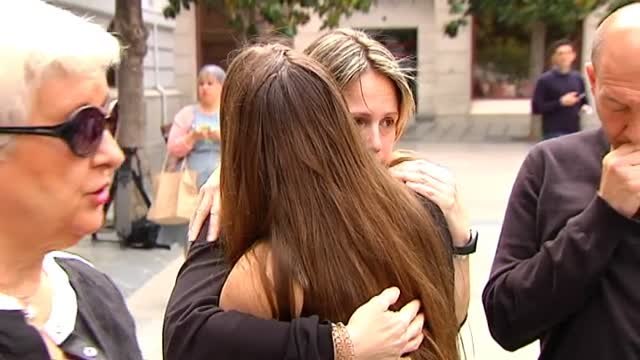 Último homenaje a Mar, asesinada en un campo de tiro por su novio