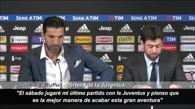 Gianluigi Buffon: El sábado jugaré mi último partido con la Juventus