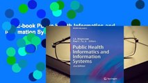 Full E-book Public Health Informatics and Information Systems  For Online