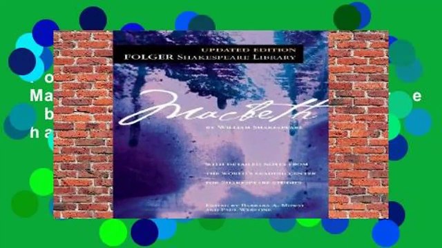 Popular to Favorit Macbeth (Folger Shakespeare Library) by William Shakespeare