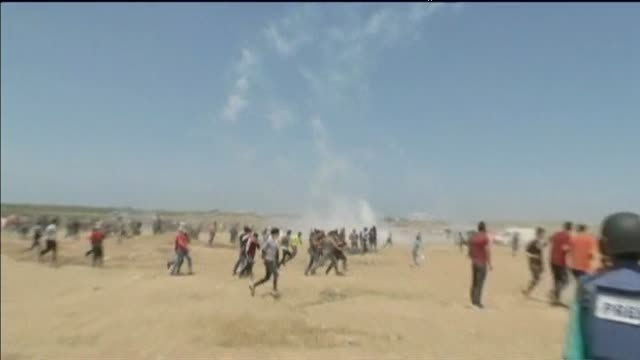 Las protestas por la apertura de la embajada de EEUU en Jerusalén registra medio centenar de muertos en Gaza