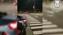 La Policía detiene a un conductor por conducción temeraria en el aparcamiento del Wanda Metropolitano