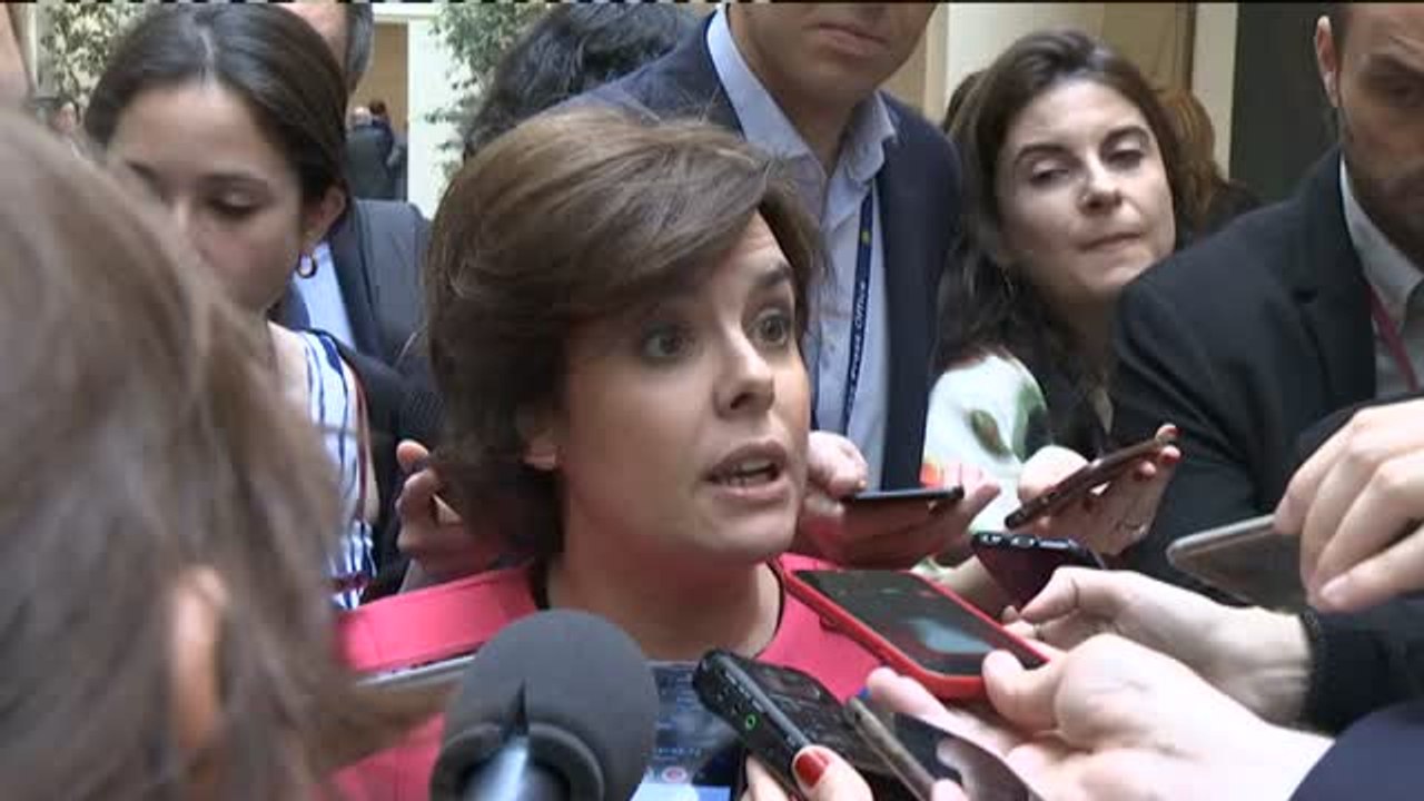 Santamaría: "La Ley de Presidencia es el último punto de agonía a la que algunos quieren someter a las instituciones catalanas"