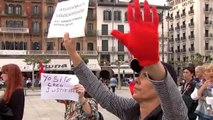 Nueva protesta contra la sentencia de La Manada en Pamplona