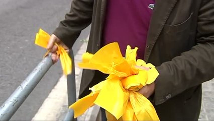 Calma tensa en las calles de Barcelona