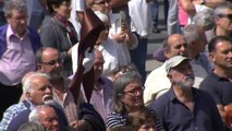 Los jubilados protestan con los ánimos caldeados por los comentarios de la secretaria de Estado de Comunicación
