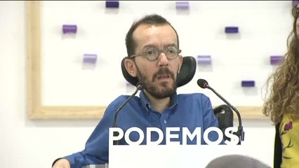 Echenique: "Rajoy va a elegir un nuevo capo de la mafia en la Comunidad de Madrid"