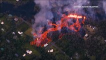 Los ríos de lava del volcán Kilauea (Hawái) obliga a desalojar mil setecientas viviendas